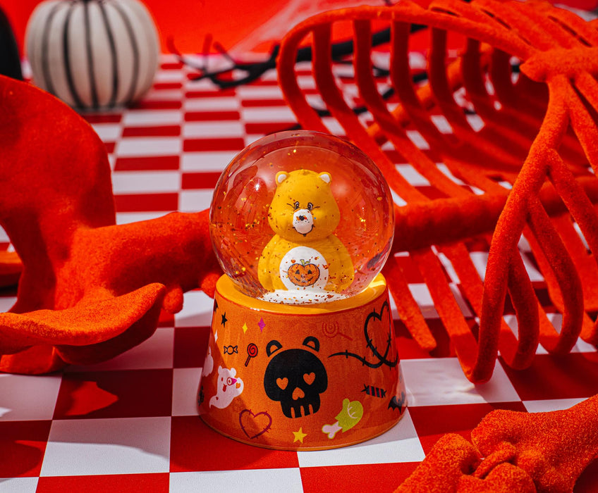 Care Bears - Trick-Or-Sweet Bear Mini Light-Up Snow Globe | 3 Inches Tall