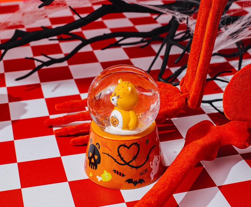 Care Bears - Trick-Or-Sweet Bear Mini Light-Up Snow Globe | 3 Inches Tall