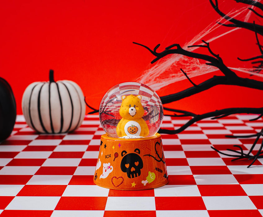 Care Bears - Trick-Or-Sweet Bear Mini Light-Up Snow Globe | 3 Inches Tall