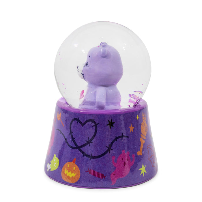 Care Bears - Harmony Bear Frankenstein 3-Inch Mini Light-Up Snow Globe