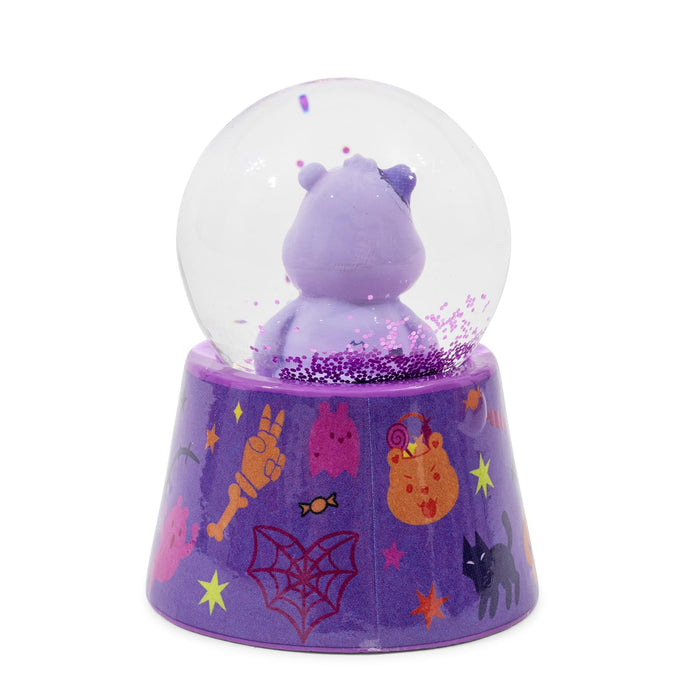 Care Bears - Harmony Bear Frankenstein 3-Inch Mini Light-Up Snow Globe