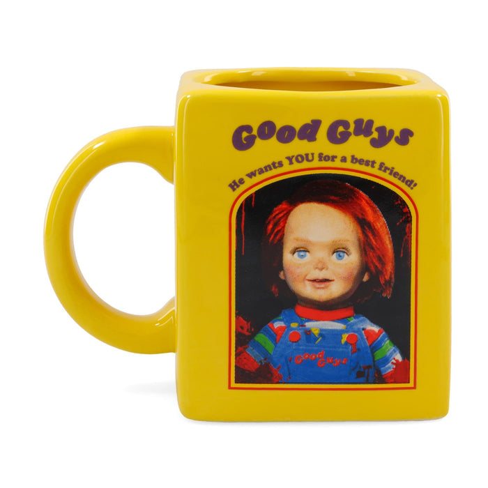 Child's Play Chucky "Good Guys" Sculpted Ceramic Mug | Holds 20 Ounces