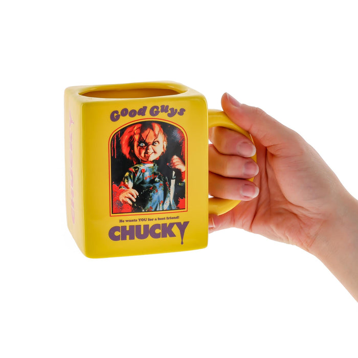 Child's Play Chucky "Good Guys" Sculpted Ceramic Mug | Holds 20 Ounces