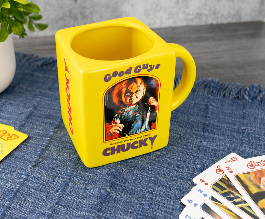 Child's Play Chucky "Good Guys" Sculpted Ceramic Mug | Holds 20 Ounces