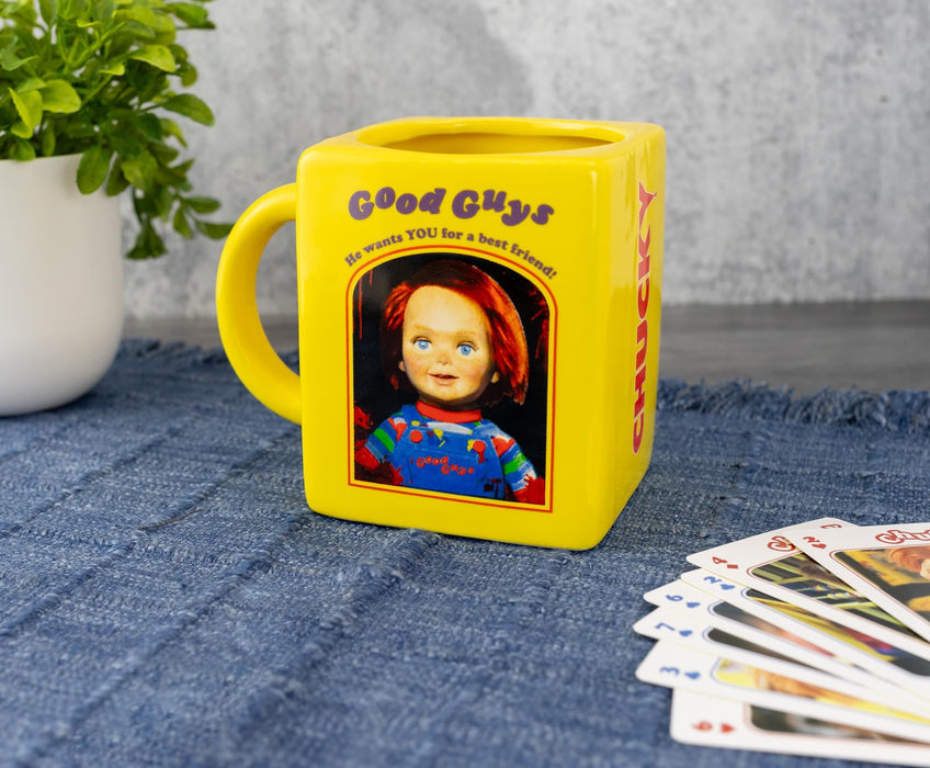 Child's Play Chucky "Good Guys" Sculpted Ceramic Mug | Holds 20 Ounces