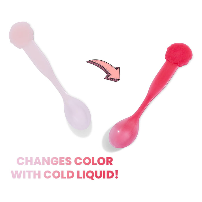 Child's Play - Good Guys Ceramic Bowl with Color-Changing Spoon | Holds 28 Ounces