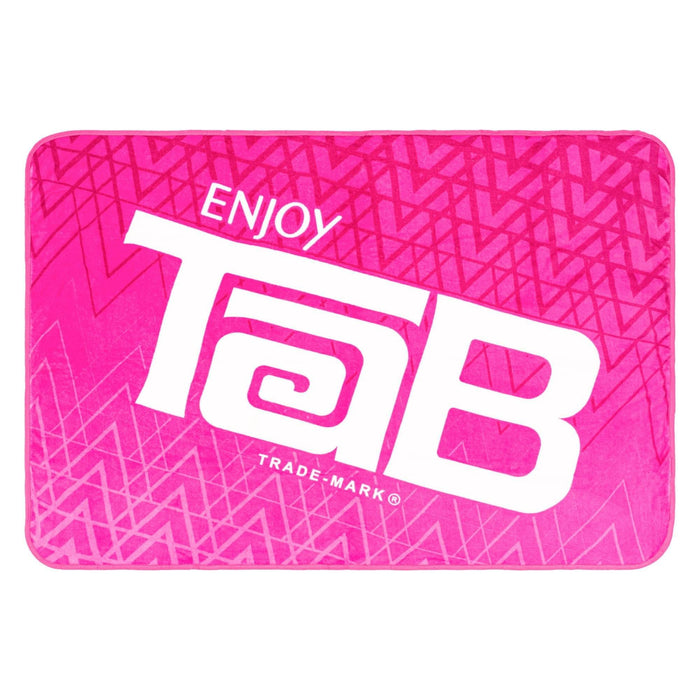 Coca-Cola - Tab Logo Fleece Throw Blanket | 45 x 60 Inches