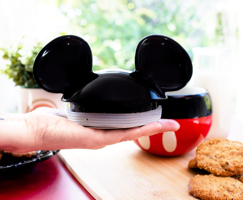 Disney Mickey Mouse Ceramic Cookie Jar Container With Lid | 6 Inches Tall product image 4 of 9