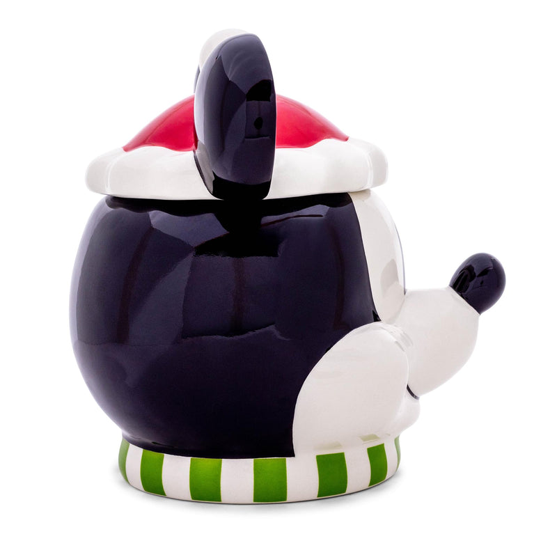 Disney Santa Mickey Mouse 6-inch Sculpted Ceramic Snack Jar product image 3 of 10