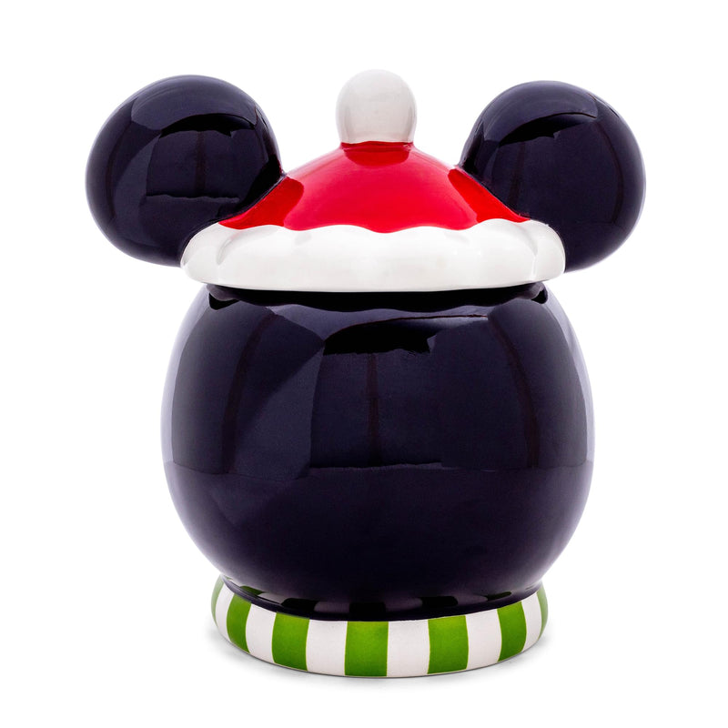 Disney Santa Mickey Mouse 6-inch Sculpted Ceramic Snack Jar product image 4 of 10