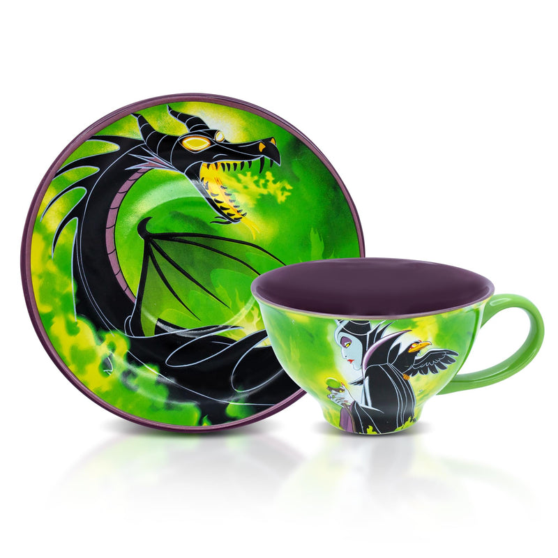 Disney Villains Maleficent Ceramic Teacup and Saucer Set product image 1 of 9
