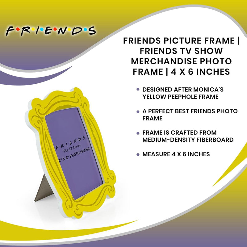 Friends Picture Frame | Friends TV Show Merchandise Photo Frame | 4 x 6 Inches product image 7 of 7