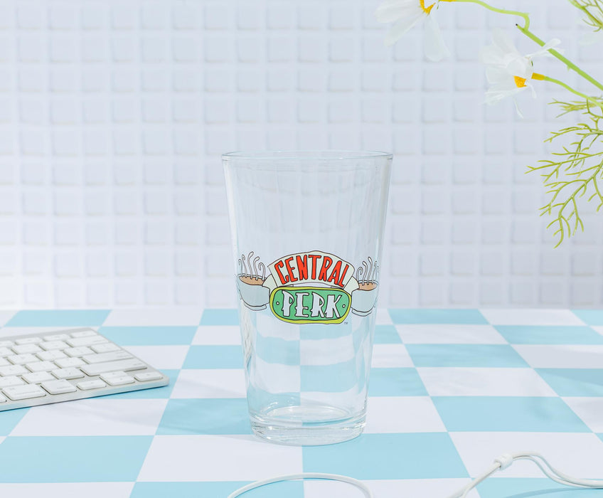 Friends - Central Perk Logo Pint Glass | Holds 16 Ounces