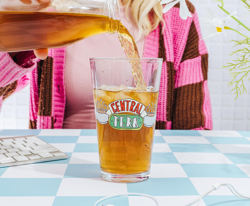 Friends - Central Perk Logo Pint Glass | Holds 16 Ounces