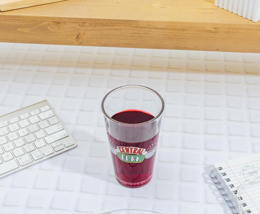 Friends - Central Perk Logo Pint Glass | Holds 16 Ounces