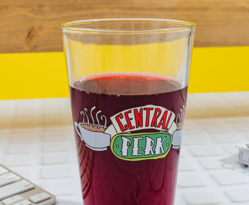 Friends - Central Perk Logo Pint Glass | Holds 16 Ounces