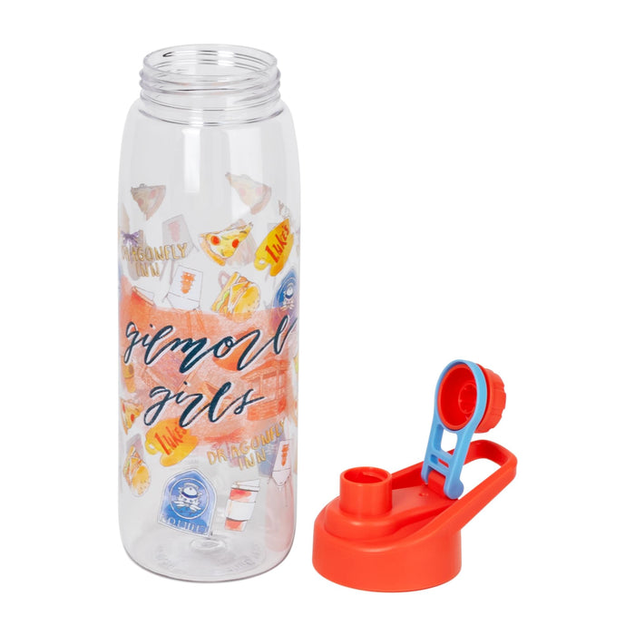 Gilmore Girls - Watercolor Pattern Icons Water Bottle | Holds 28 Ounces
