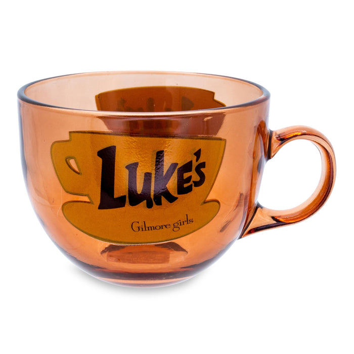 Gilmore Girls - Luke's Diner Glass Mug | Holds 16 Ounces