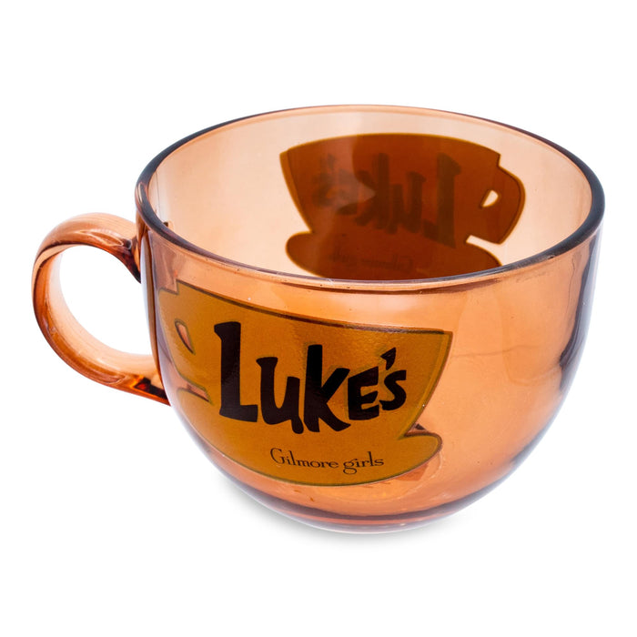 Gilmore Girls - Luke's Diner Glass Mug | Holds 16 Ounces