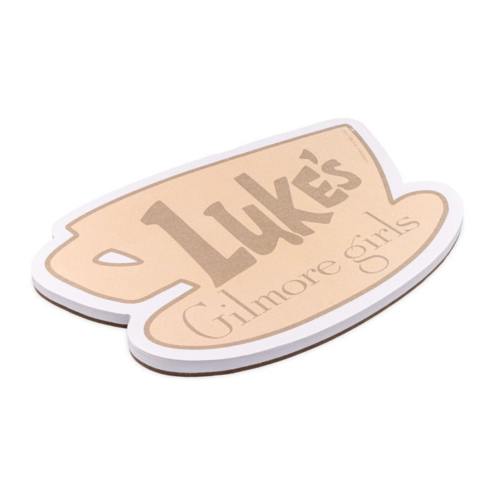 Gilmore Girls - "Luke's" Die-Cut Sticky Notepad | 8 x 6 Inches