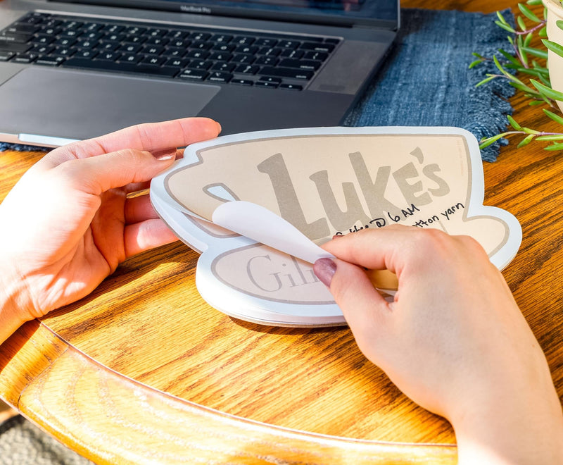 Gilmore Girls - "Luke's" Die-Cut Sticky Notepad | 8 x 6 Inches product image 4 of 9