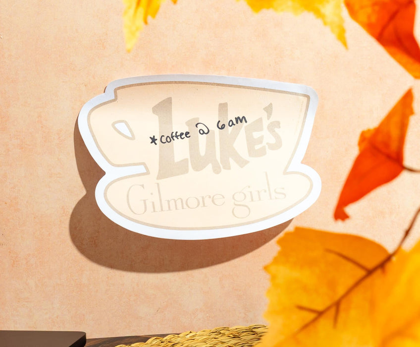 Gilmore Girls - "Luke's" Die-Cut Sticky Notepad | 8 x 6 Inches