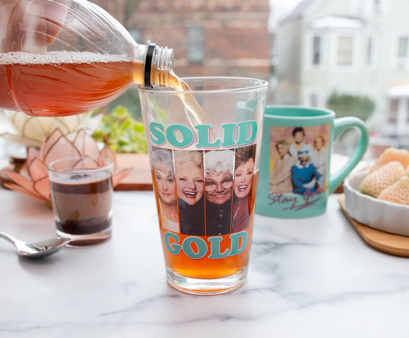 The Golden Girls "Stay Golden" Pint Glass and Coffee Mug Set product image 5 of 9
