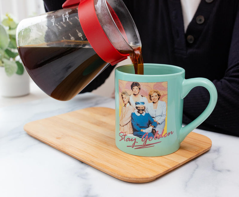 The Golden Girls "Stay Golden" Pint Glass and Coffee Mug Set product image 6 of 9