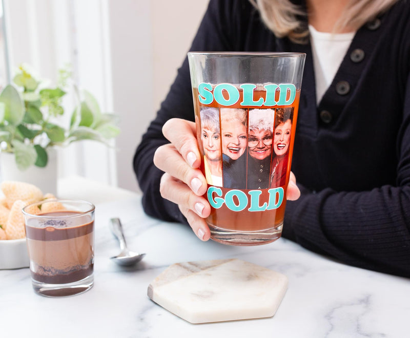 The Golden Girls "Stay Golden" Pint Glass and Coffee Mug Set product image 7 of 9