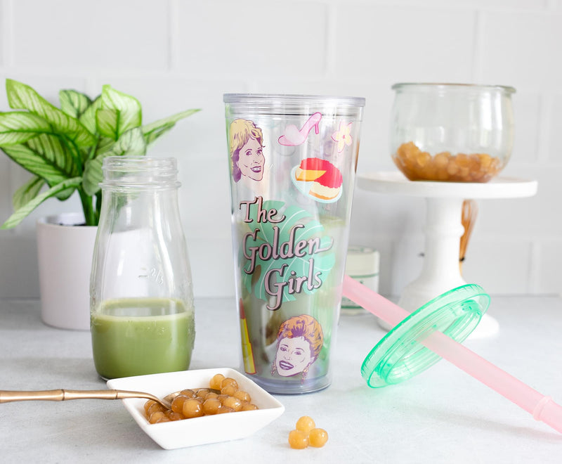 The Golden Girls Carnival Cup with Lid and Straw | 24 Ounces product image 3 of 7