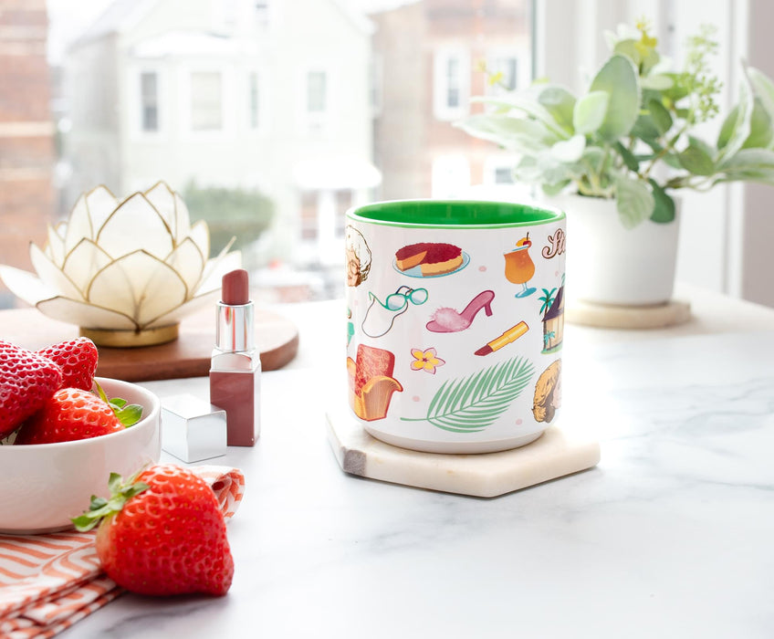 The Golden Girls Icons Ceramic Coffee Mug | Holds 13 Ounces