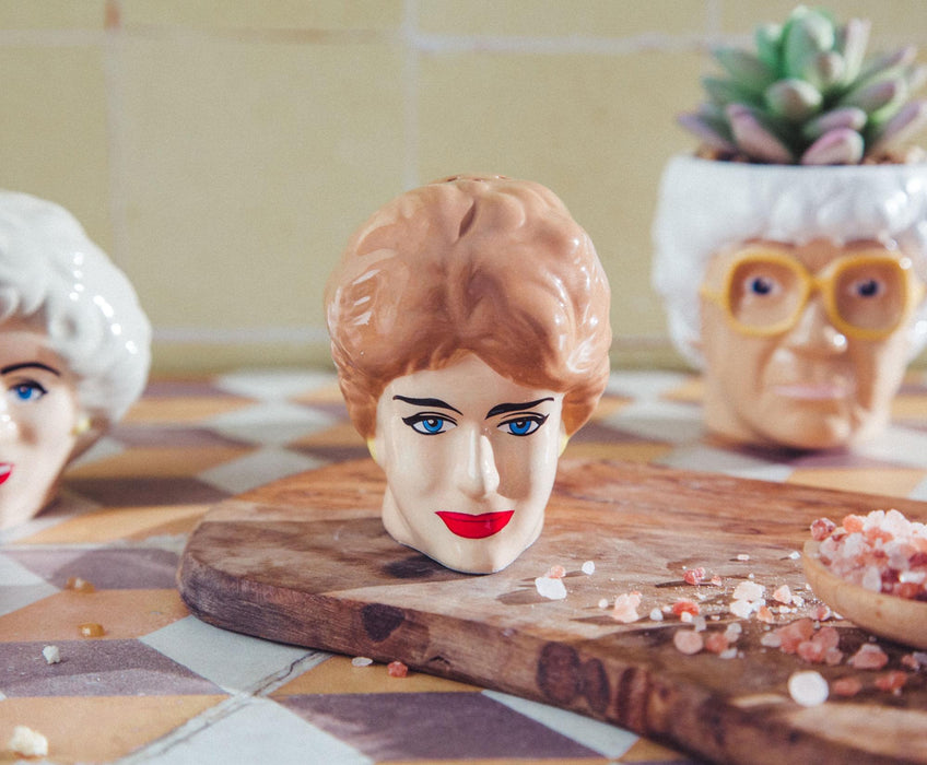 The Golden Girls - Rose and Blanche Ceramic Salt and Pepper Shakers | Set of 2