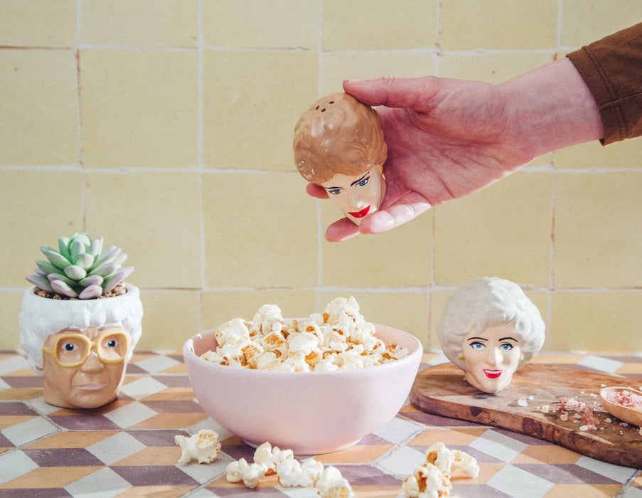 The Golden Girls - Rose and Blanche Ceramic Salt and Pepper Shakers | Set of 2