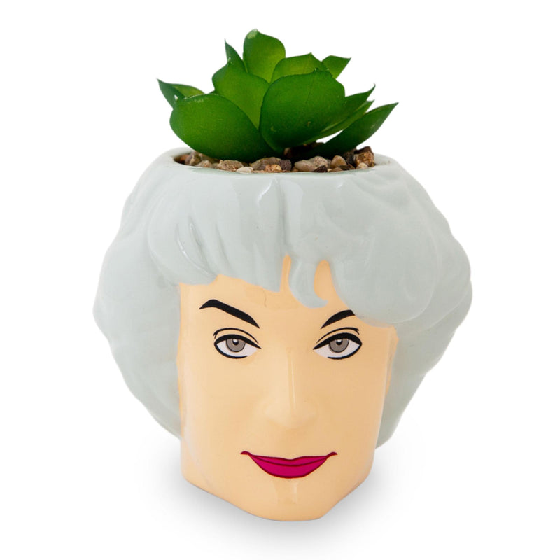 The Golden Girls Dorothy 3-Inch Ceramic Mini Planter With Artificial Succulent product image 1 of 6