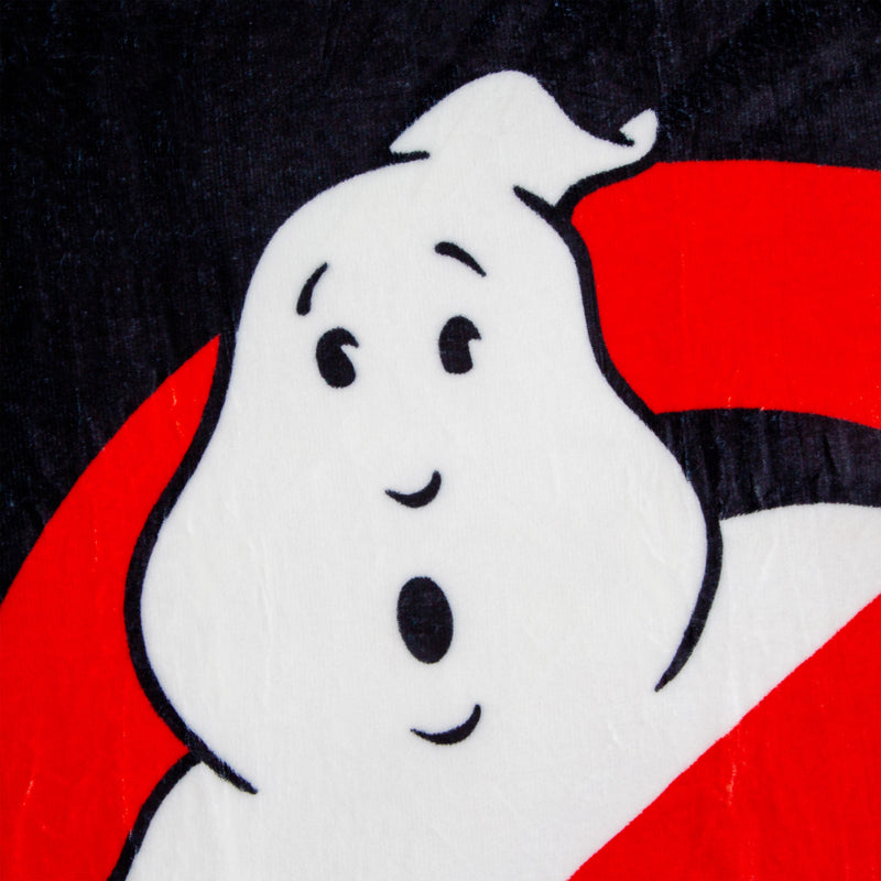 Ghostbusters Logo Raschel Throw Blanket | 45 x 60 Inches product image 2 of 9