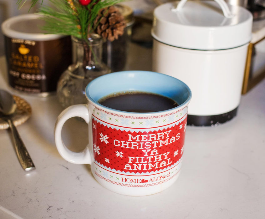 Home Alone 2 - Filthy Animal Ceramic Camper Mug | Holds 20 Ounces