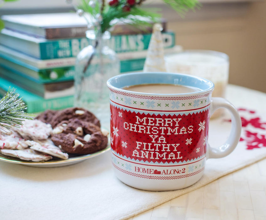 Home Alone 2 - Filthy Animal Ceramic Camper Mug | Holds 20 Ounces