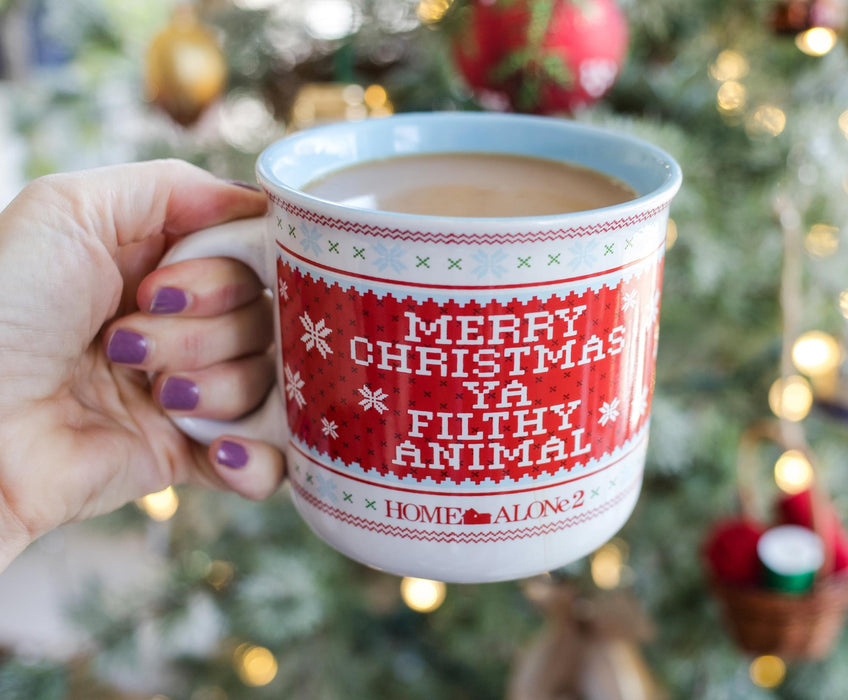 Home Alone 2 - Filthy Animal Ceramic Camper Mug | Holds 20 Ounces