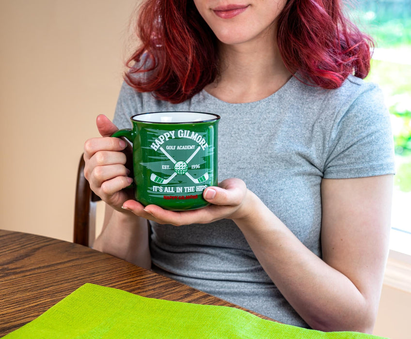 Happy Gilmore "It's All In The Hips" Ceramic Camper Mug | Holds 20 Ounces