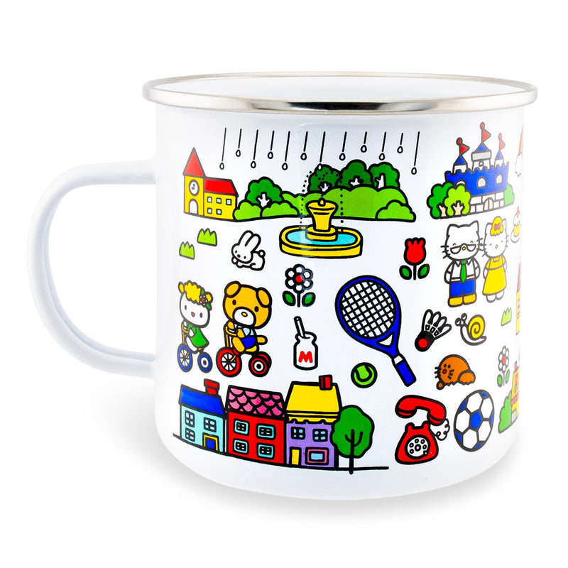 Sanrio Hello Kitty Destination Town Enamel Camper Mug | Holds 21 Ounces product image 3 of 9