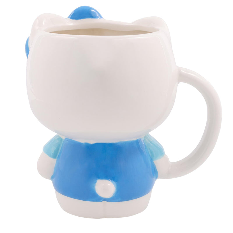 Sanrio Hello Kitty Blue Sculpted Ceramic Mug | Holds 20 Ounces product image 2 of 7