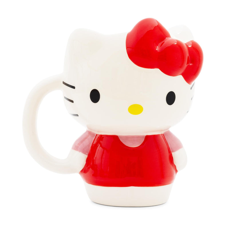 Sanrio Hello Kitty Red Dress Sculpted Ceramic Mug | Holds 20 Ounces product image 1 of 10