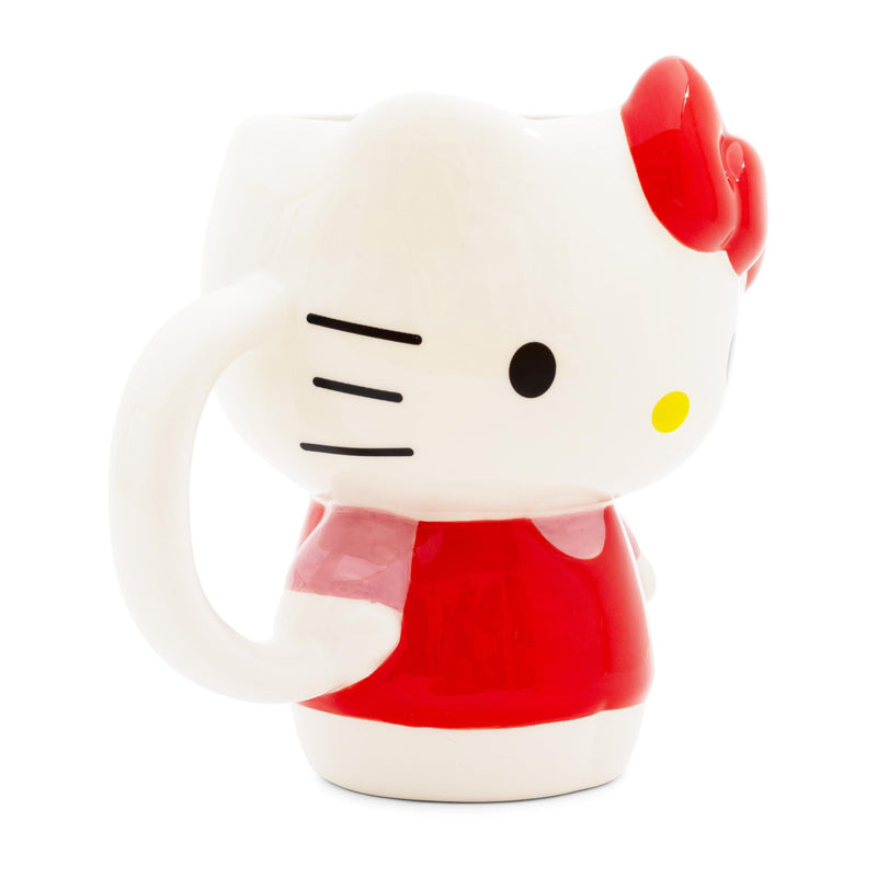 Sanrio Hello Kitty Red Dress Sculpted Ceramic Mug | Holds 20 Ounces product image 2 of 10