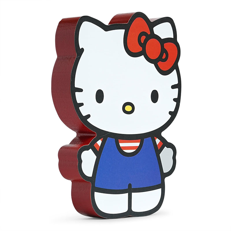 Sanrio Hello Kitty Classic Die-Cut Wooden Wall Art Sign | 8 x 6 Inches product image 1 of 8