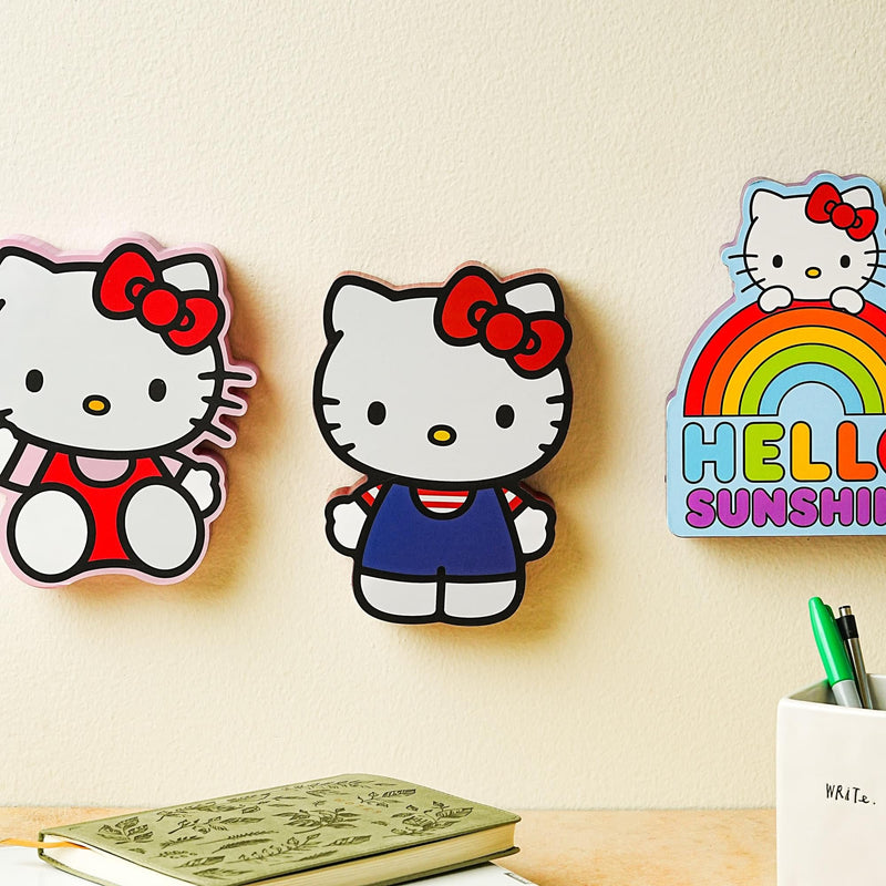 Sanrio Hello Kitty Classic Die-Cut Wooden Wall Art Sign | 8 x 6 Inches product image 4 of 8