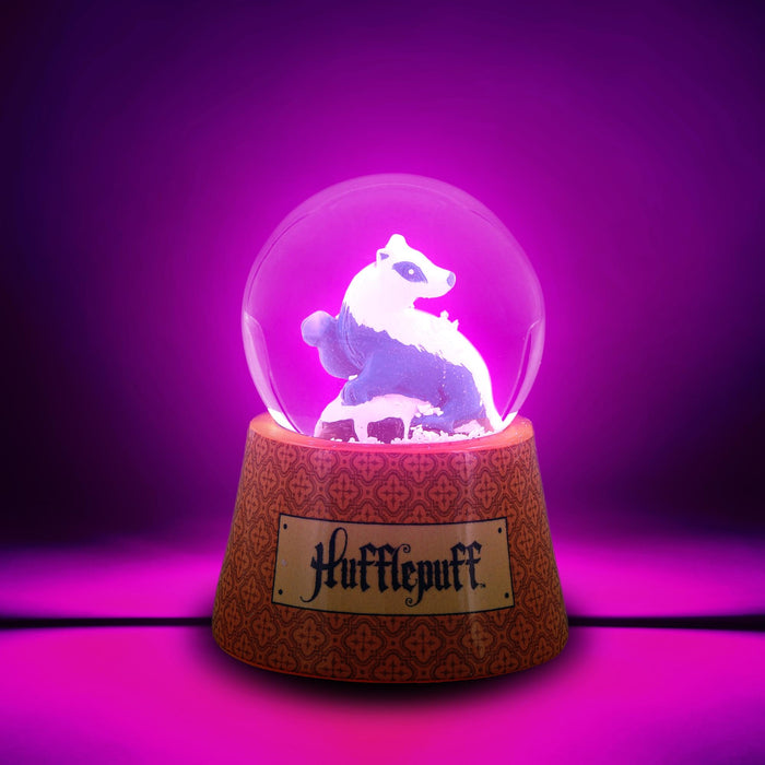 Harry Potter - House Hufflepuff 3-Inch Mini Light-Up Snow Globe