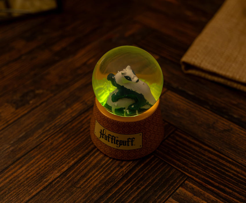 Harry Potter - House Hufflepuff 3-Inch Mini Light-Up Snow Globe