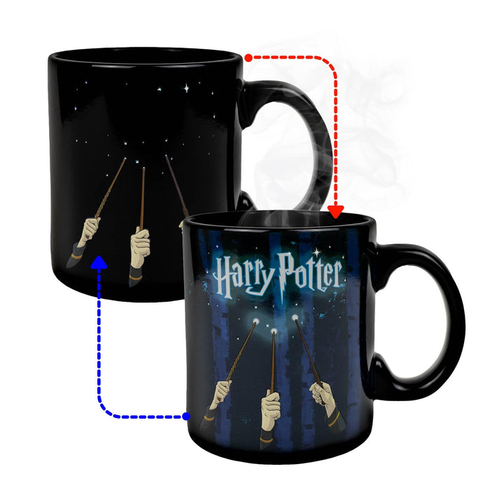 Harry Potter - Wands Heat-Reveal Mug | Holds 20 Ounces