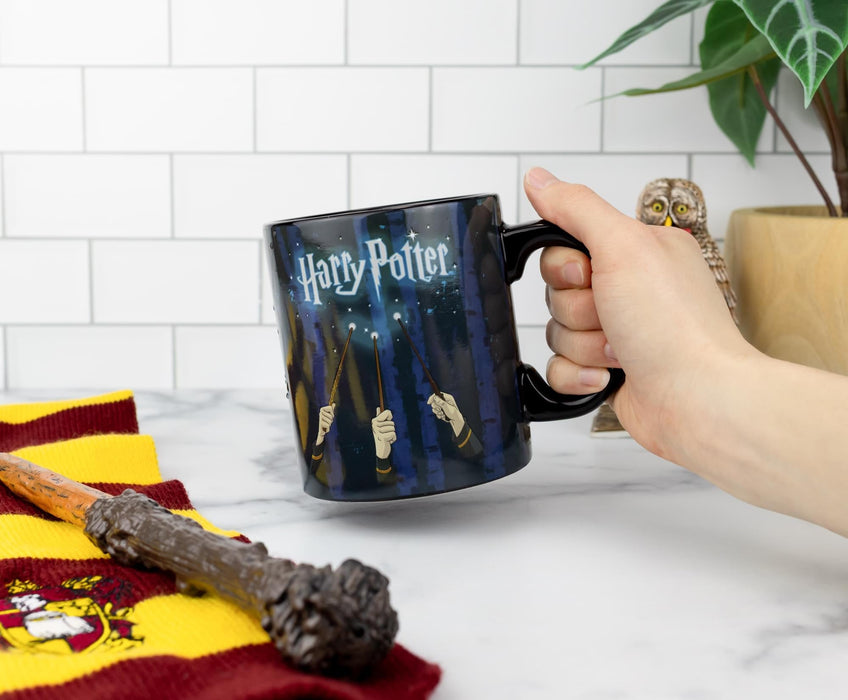 Harry Potter - Wands Heat-Reveal Mug | Holds 20 Ounces
