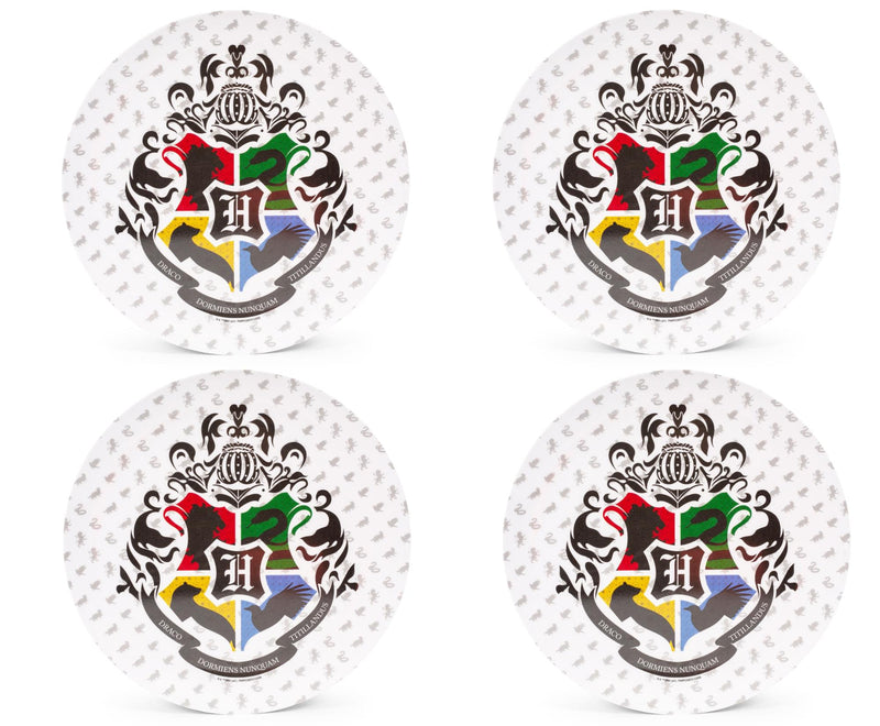 Harry Potter - Hogwarts Crest 10-Inch Melamine Dinner Plates | Set of 4 product image 1 of 7
